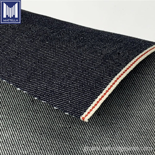 Cotton Denim Fabric selvedge 98 cotton 2 lycra stretch denim fabric Supplier